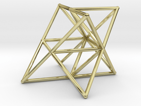 Rod Merkaba Supports OpenBase 2cm in 18K Gold Plated