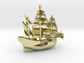 Galleon Small (Nov 1) in 18K Gold Plated