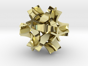 Origami I, medium in 18K Gold Plated