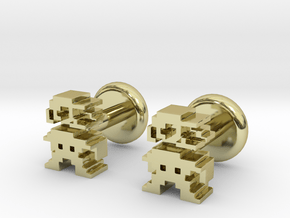 Plumber Cufflink in 18K Gold Plated