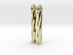 twist earrings in 18K Gold Plated