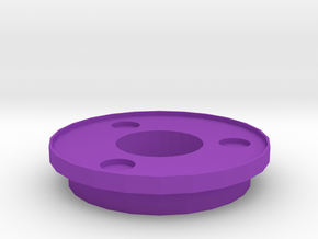 IGOR Tri-Circles Barrel Tip With Lip in Purple Processed Versatile Plastic