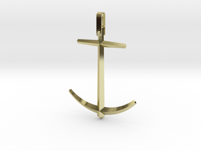 Anchor pendant in 18K Gold Plated