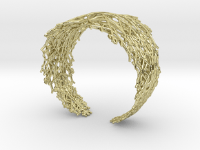 Fractal Snowflake Bracelet  in 18K Gold Plated