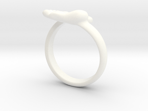 Newborn baby foot ring in White Processed Versatile Plastic