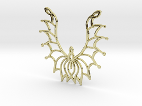 :Flowersong: Pendant in 18K Gold Plated