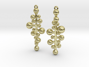 twist pair earing/parts in 18K Gold Plated