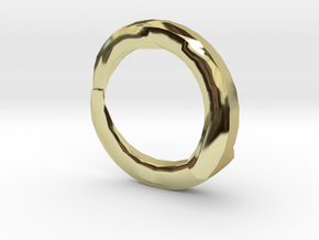Lightning bolt Ring in 18K Gold Plated