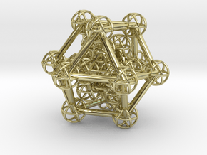 Hyper Cuboctahedron study in 18K Gold Plated