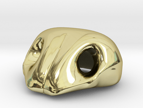 Dog nose for plushies or puppets in 18K Gold Plated