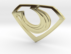 Zod "Man of Steel" Double Sided in 18K Gold Plated