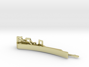 M1A TACTICAL RIFLE MONEY/TIE CLIP in 18K Gold Plated