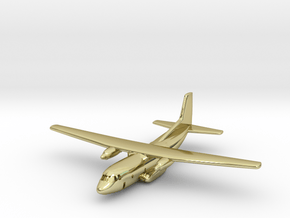 1:700 Transall C-160 military transport aircraft  in 18K Gold Plated