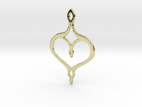 :Perfect Valentine: Pendant in 18K Gold Plated