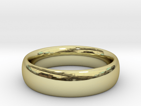 Unisex Ring 1 size 11 in 18K Gold Plated