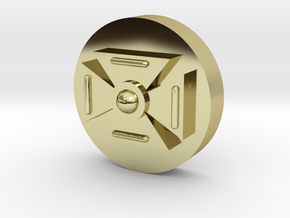 Symbol (10MM 3/8th Inch) in 18K Gold Plated