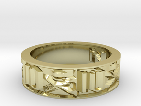 by kelecrea, engraved: Nextiva in 18K Gold Plated
