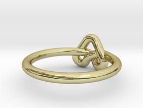 Love Knot-sz17 in 18K Gold Plated
