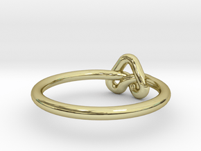 Love Knot-sz20 in 18K Gold Plated