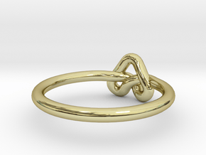 Love Knot-sz19 in 18K Gold Plated