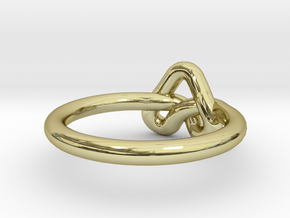 Love Knot-sz15 in 18K Gold Plated