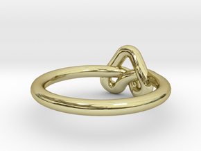 Love Knot-sz16 in 18K Gold Plated