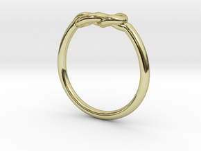 Infinity Knot-sz19 in 18K Gold Plated