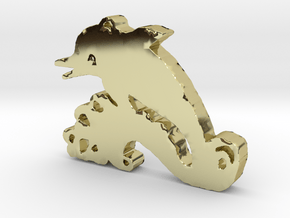 Happy Dolphin in 18K Gold Plated