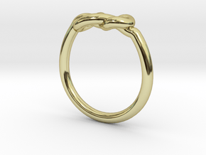 Infinity Knot-sz16 in 18K Gold Plated