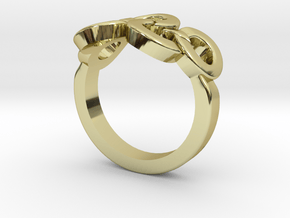 Olympic Ring-sz16 in 18K Gold Plated