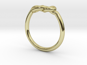 Infinity Knot-sz17 in 18K Gold Plated