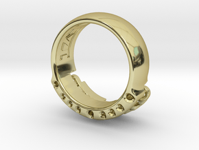 US14 Ring VI: Tritium in 18K Gold Plated