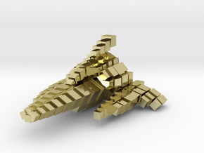 Resogun Ferox Model - Medium in 18K Gold Plated