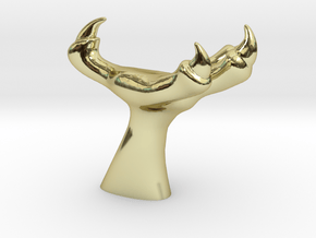 Talon Wall Hanger (Free 3D File) in 18K Gold Plated