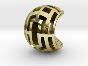 Multilayer Open Sphere Light,  HandHeld Toy. in 18K Gold Plated