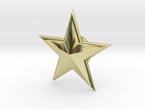 SSMM-STAR-BASICloft 1.25 in 18K Gold Plated