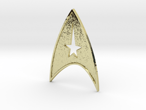 starfleet insigna - command in 18K Gold Plated