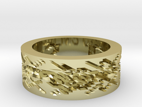 by kelecrea, engraved: PALMS 62:2 in 18K Gold Plated