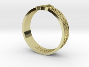 Ring - Ring of Mara (Size 13) in 18K Gold Plated