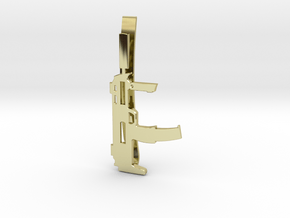 MP7 MONEY/TIE CLIP in 18K Gold Plated