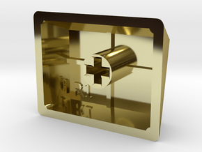 Diamond Keycap (R1, 1.25x) in 18K Gold Plated