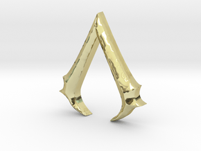 Rough Assassin's emblem in 18K Gold Plated