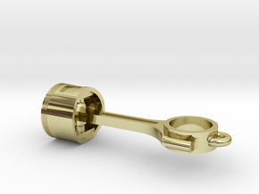 Piston pendant in 18K Gold Plated
