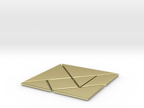 tangram in 18K Gold Plated