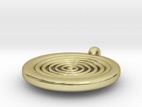spiral pendant III in 18K Gold Plated