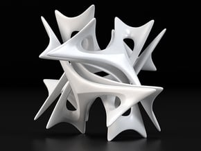 Zarf in White Processed Versatile Plastic