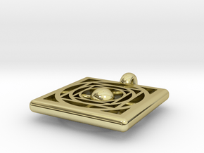pendant opus 755 in 18K Gold Plated