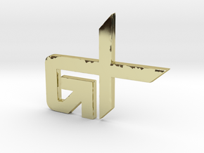 GravityXtremo Badge in 18K Gold Plated