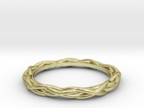 Woven Ring in 18K Gold Plated