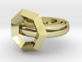 Build  A Ring part 2: Base  in 18K Gold Plated